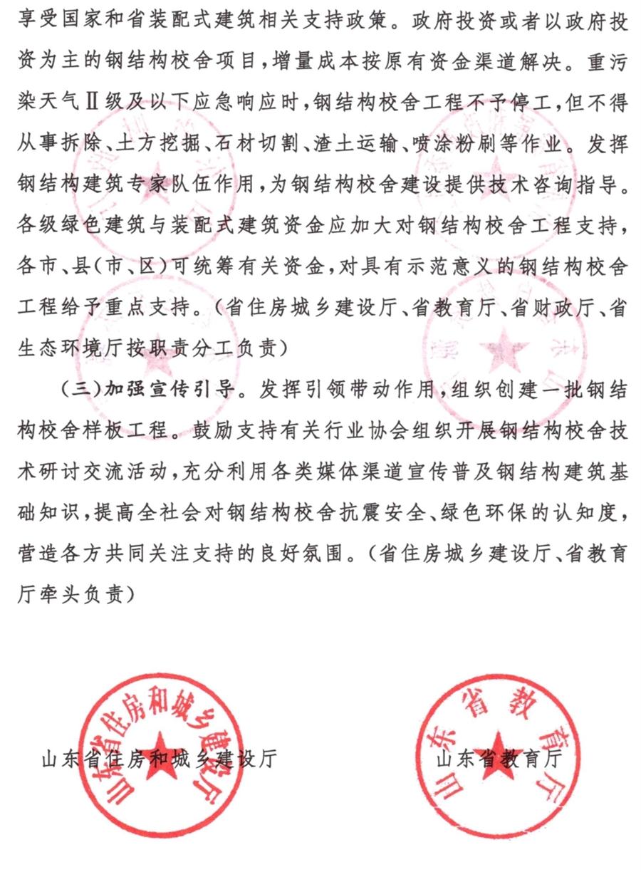 鋼結(jié)構(gòu)校舍建設(shè) 政策扶持知多少！(圖5)